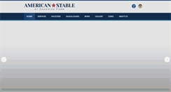 Desktop Screenshot of american-stable.com